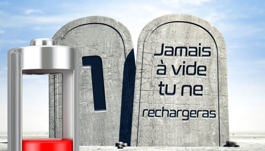 COMMANDEMENT 1️⃣  : Jamais à vide tu ne rechargeras