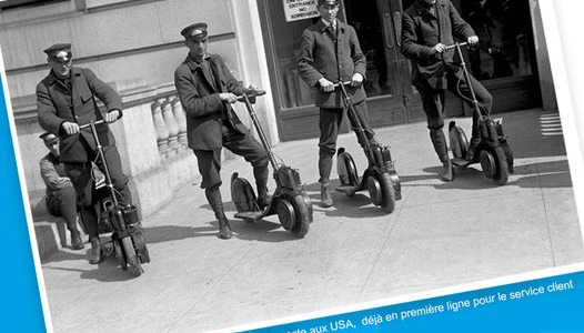 L'autoped, l'ancêtre de la trottinette électrique !